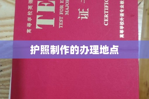 红岗护照制作的办理地点