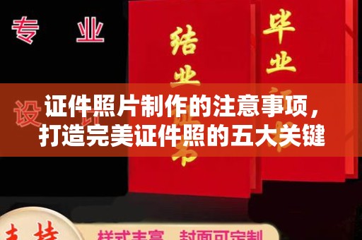 红岗证件照片制作的注意事项，打造完美证件照的五大关键点
