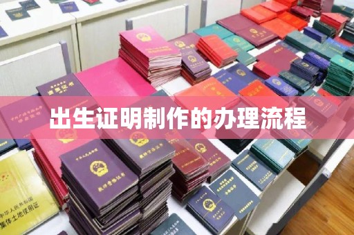 红岗出生证明制作的办理流程